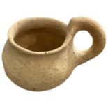 A Palestinian dipper cup circa 2000 BC with certificate