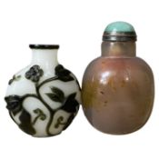 Two Chinese Snuff Bottles