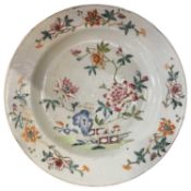 Chinese Export Plate 18th century