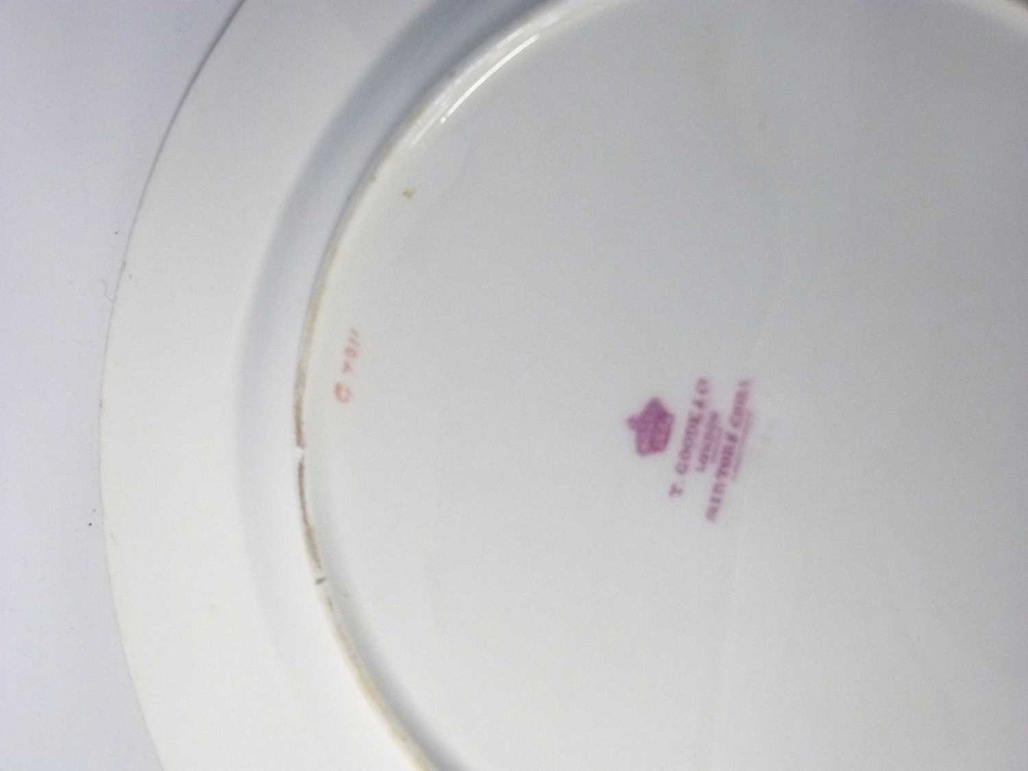 A pair of Sevres style plates retailed by T Good & Co, 24cm diameter - Image 4 of 4