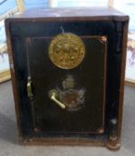 A large Milners patent fire resisting safe, 56cm wide