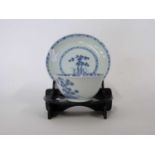 Chinese porcelain blue and white tea bowl from the Nanking Cargo sale at Christies with Christies