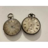 Continental ladies silver cased pocket watch, the reverse of the case marked Fine Silver, 4cm