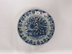 18th century Delft Plate