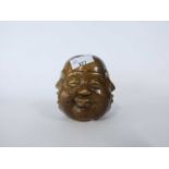Chinese metal model of a four faced Buddha