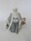 Lladro figure of St Nicholas or Father Christmas, sculptured by J C Terry, number 14 of a limited