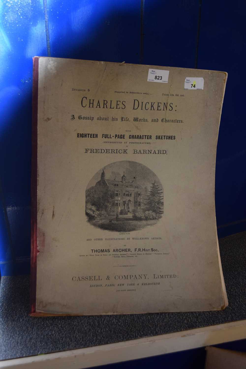 Charles Dickens: A Gossip about his Life, Works, and Characters. With eighteen full-page character - Image 6 of 10