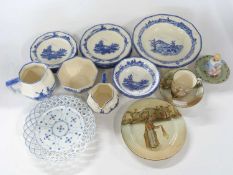 Quantity of English ceramics including various pieces of Royal Doulton Norfolk ware, Royal Doulton