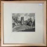 Leonard Russell Squirell RWS RI RE (British, 1893-1979), monochrome print, dated 1948, facsimile