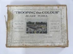 Jigsaw puzzle in original box entitled Trooping the Colour