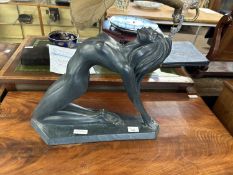 Austin Sculptures - Model of a female nude, 38cm high