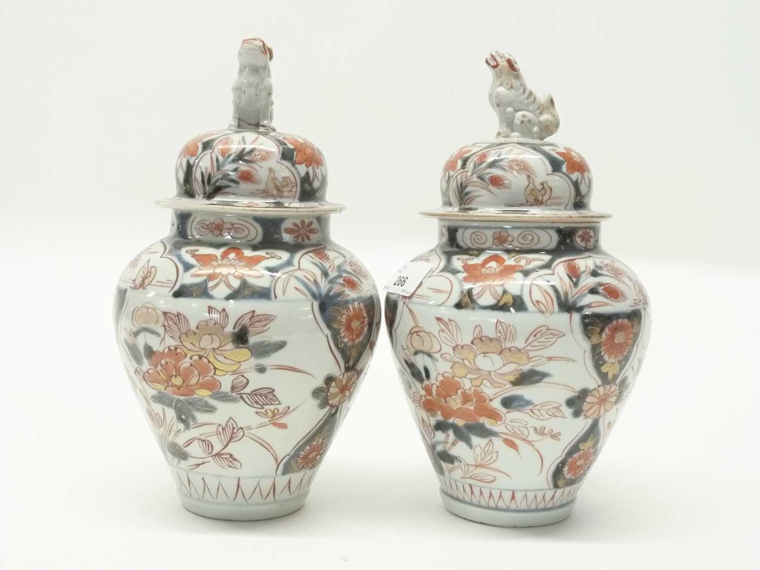 Pair of Japanese Arita Vases