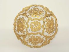 Meissen Gilt Decorated Dish