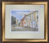 Mary Gundry (British, 20th century), Sole Bay Inn Southwold, limited edition lithograph, numbered
