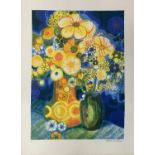 Ivan Ripley (British, b.1939), 'Summer Bouquet', lithograph in colours, artist's proof, signed in