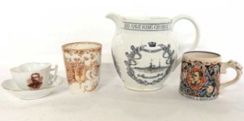 Mixed Lot WW1 commemorative ceramics