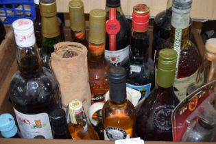 Mixed lot: to include assorted spirits and liqueurs and miniatures, (qty)