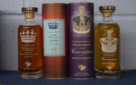 The English Whisky Co.: to include HRH Prince Louis of Cambridge 23rd April 2018 commerative bottle,