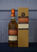 The Arran Malt Single Island Malt Whisky, Limited Edition, bottle no. 167 of 348, bottled 11.10.