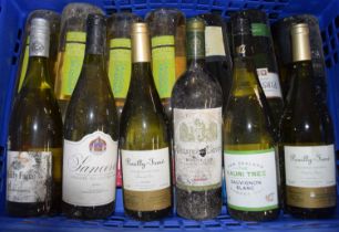 Thirteen bottles of assorted wine to include to include Sancerre, Pouilly-Fume and others, (13)