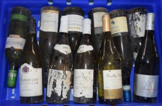 Eleven bottles of assorted white wines to include Sancerre, Pouilly-Fume and others