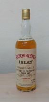 Whisky: Bruichladdich Islay Single Malt Whisky, aged 10 years, 75% proof, 43% ABV, 75cl bottle