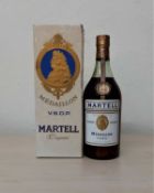 Cognac: one bottle Martell Medaillon VSOP, in original card box