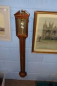 Comitti, Holborn, a reproduction Georgian style mahogany stick barometer, approx 90cm high