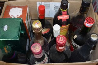 Mixed lot: to include sparkling wines, spirits and liqueurs, (12)