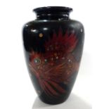 Japanese lacquer vase