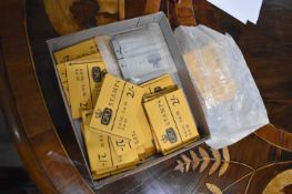 Stamp Collecting Interest - A small box containing a quantity of GPO two shilling stamp booklets,
