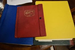 Stamp Collecting Interest - A mixed lot of three albums/stock books containing a range of stamps