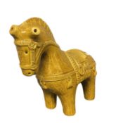 Model of a horse, probably Bitossi, marked Italy underneath