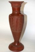 A Roman Type Samian ware Grand Tour vase