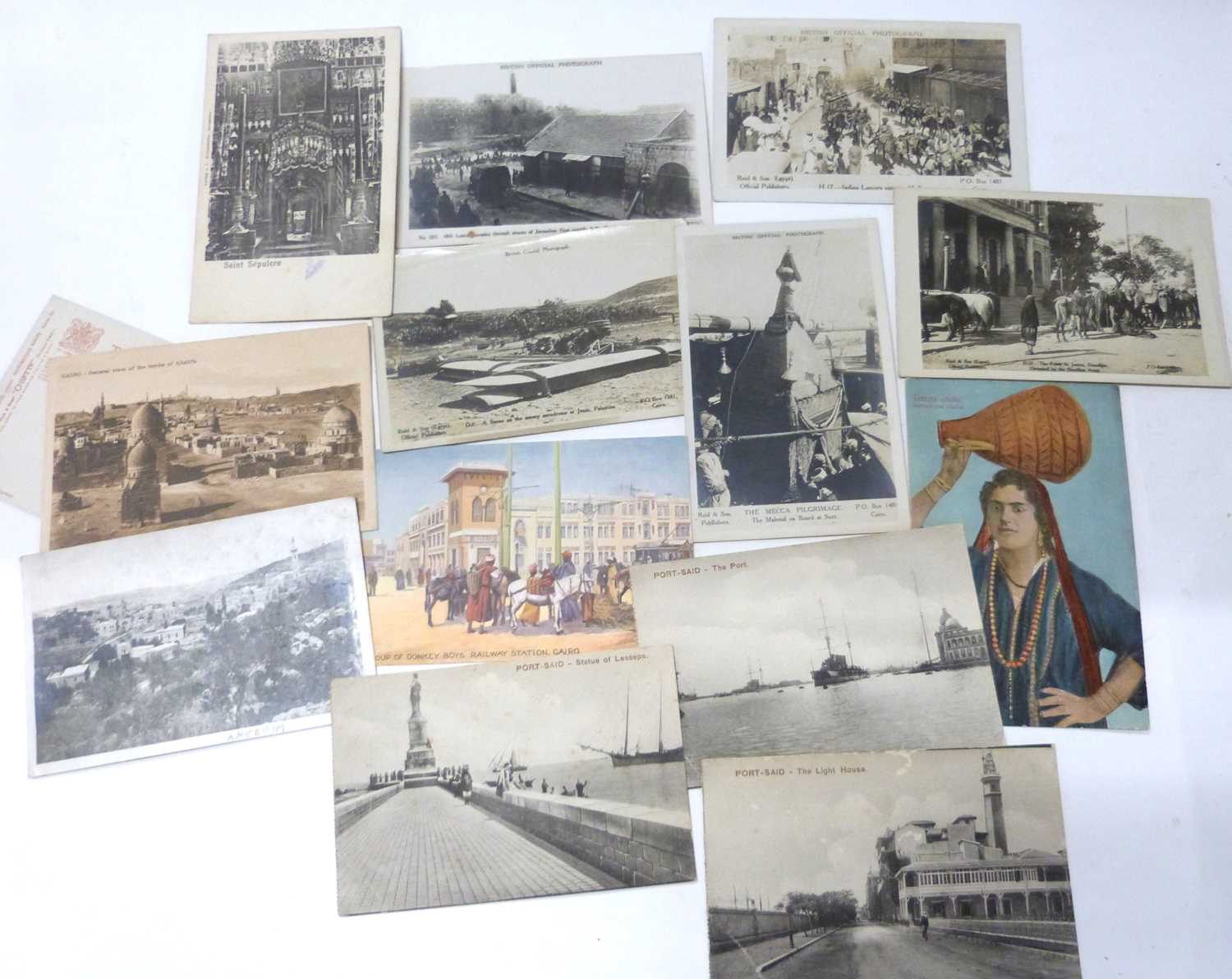 Collection of Postcards Topographical and WWI