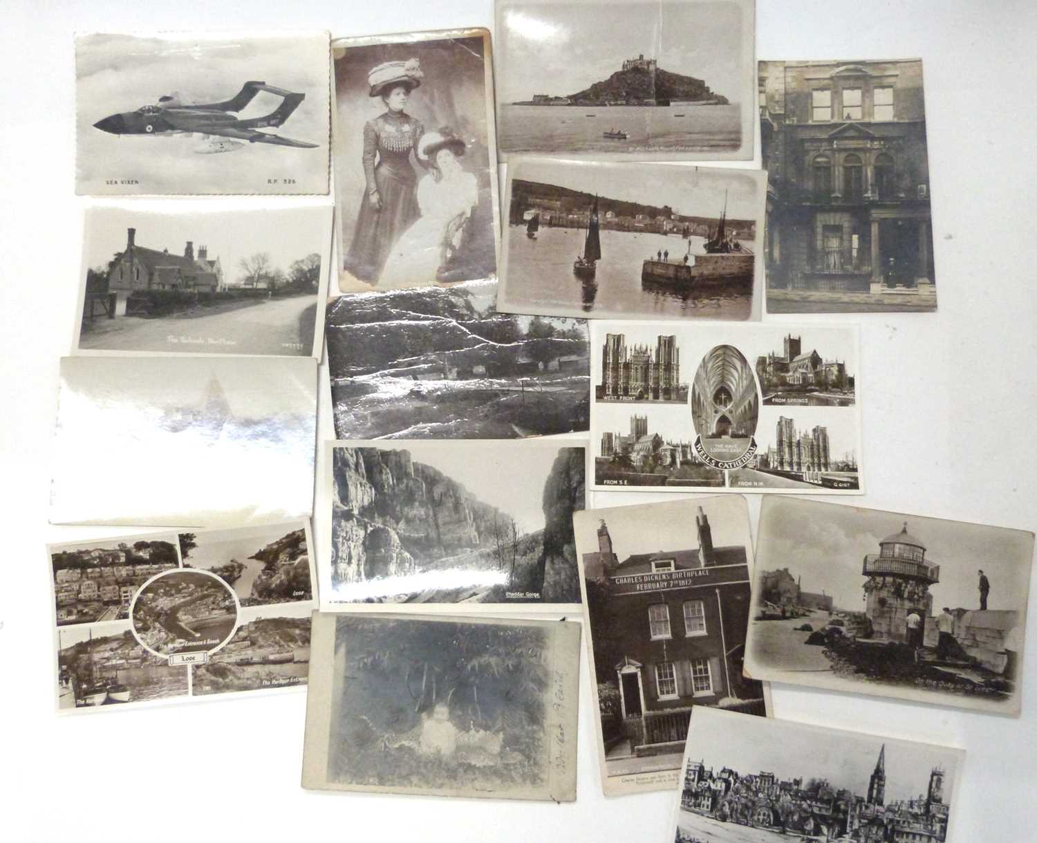 Collection of Postcards Topographical and WWI - Image 2 of 2