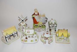 Group of cottages by Coalport including village Church, The Masters House etc together with a