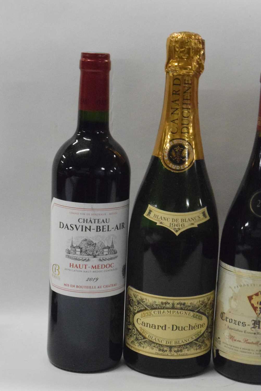 2019 Ch Dasvin-Bel-Air, Medoc, 2012 Crozes Hermitage, Marquis de Senac 3 Star Armagnac, 1986 Ch - Image 3 of 5