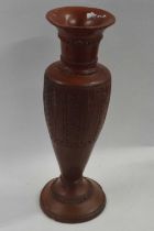 A Roman Type Samian ware Grand Tour vase