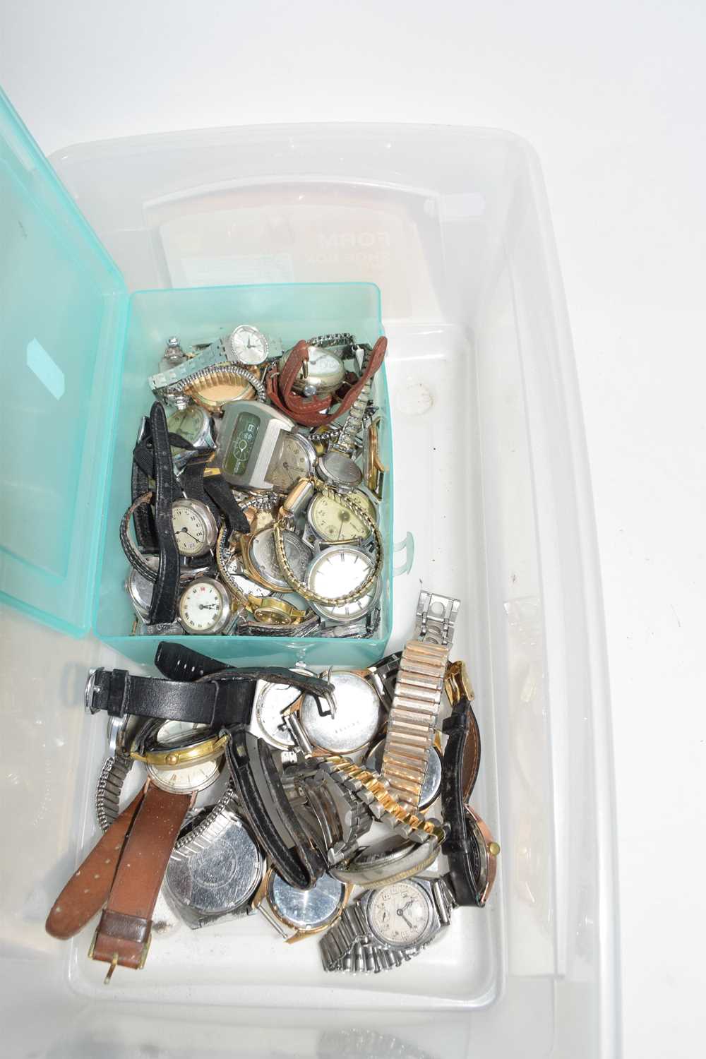 Large mixed lot, various wristwatches