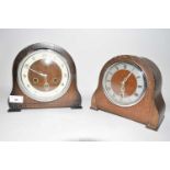 Smiths Enfield mantel clock and one other (2)