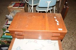 Table top two drawer chest