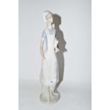 Lladro matt finish model of a nurse