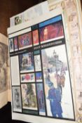 Mixed Lot: Various unframed posters, maps, prints etc