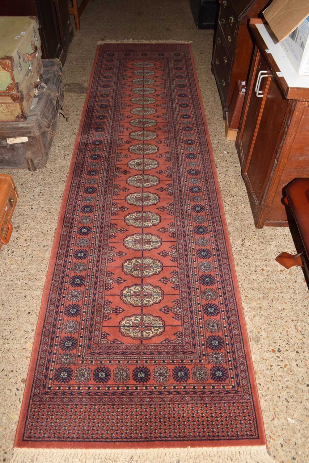 A modern super Keshan runner carpet
