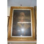 After Sir John Millais (British, 18th century) Cherry Ripe, chromolithograph, framed and gilt