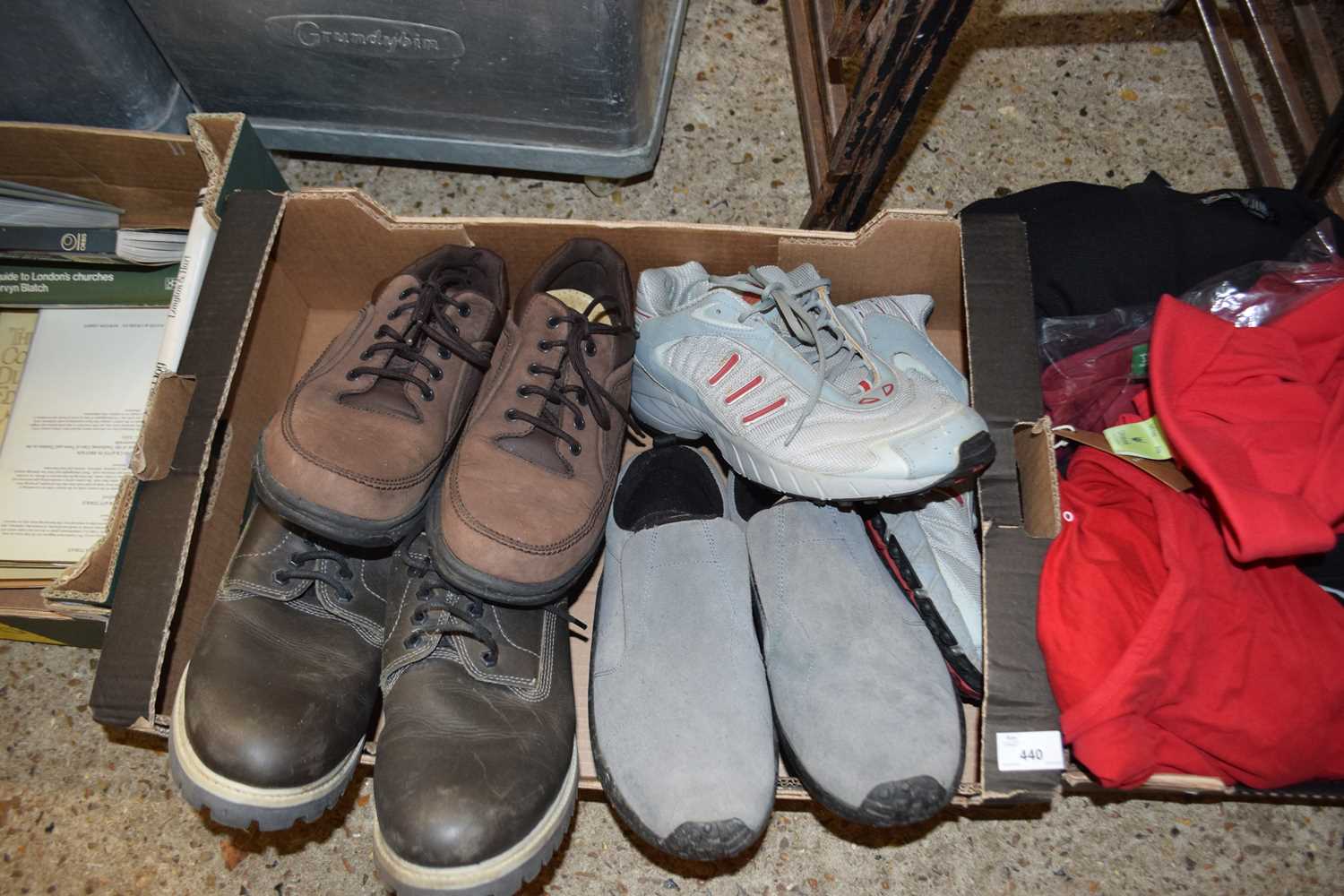 Box of gents shoes