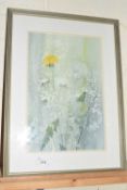 Sara Kenyon - Study of Dandelions, framed and glazed