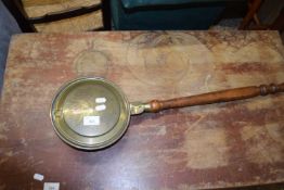 Brass bed warming pan