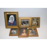 Mixed Lot: Various small framed pictures